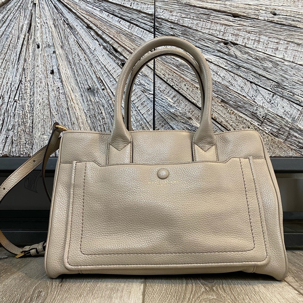 Stone Leather Marc Jacobs New York Tote